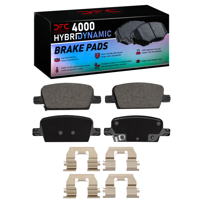 DFC HybriDynamic Brake Pads Hrdwr Kit