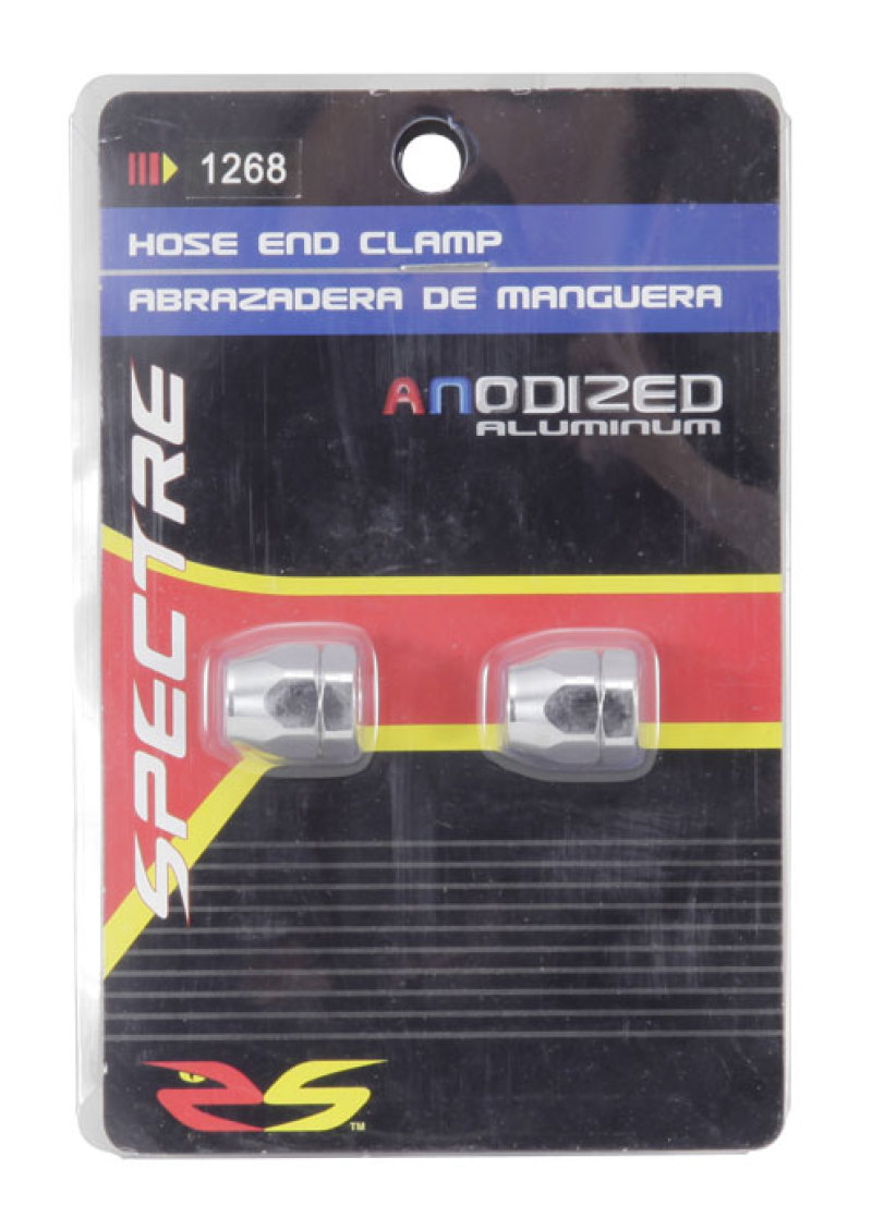 Spectre Magna-Clamp Hose Clamps 7/32in. (2 Pack) - Chrome thumbnail 7