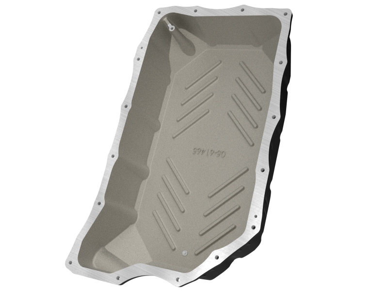 AFE Power Automatic Transmission Pans 46-71380B aFe POWER Pro Series Pan Black w/ Machined Fins GM Diesel Trucks 20-25 V8-6.6L (td) L5P thumbnail 4