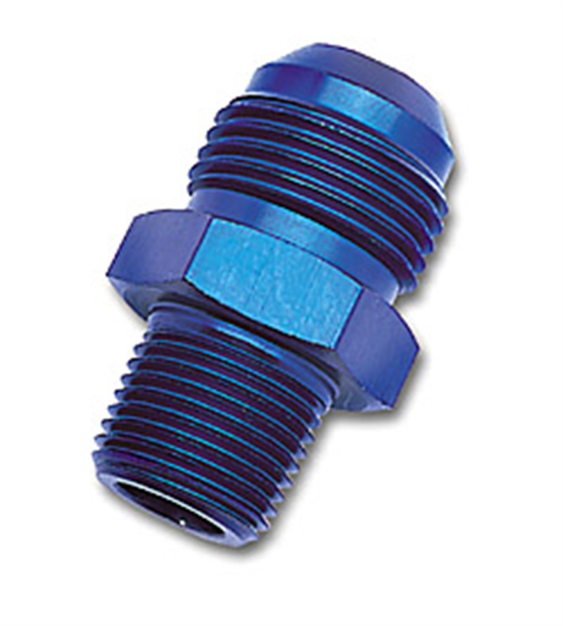 Russell Performance -6 AN to 1/8in NPT Straight Flare to Pipe (Blue) thumbnail 9