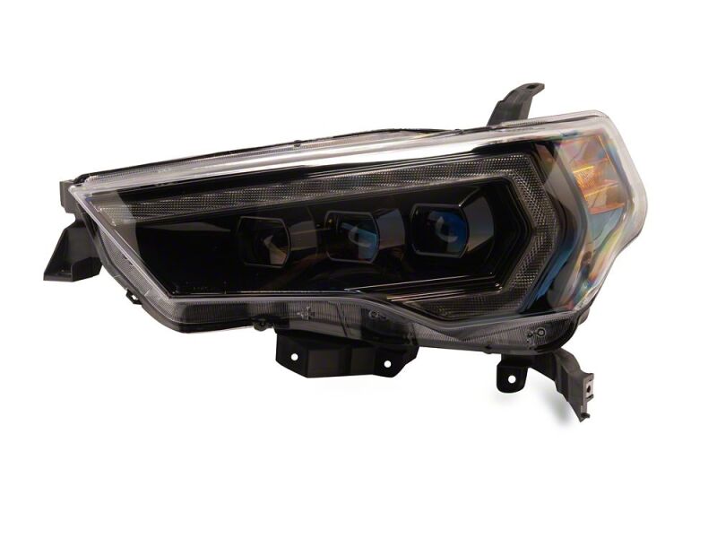 Raxiom 14-24 Toyota 4Runner CXR Series LED Headlights with Amber DRL- Black Housing- Clear Lens thumbnail 9