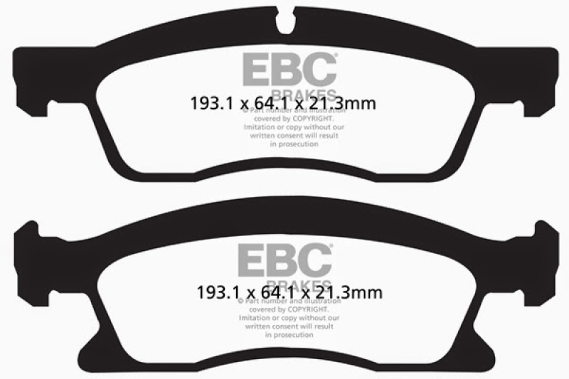 EBC S2 Brake Pad and Rotor Kit (1x ebcDP62136, 1x ebcUSR2102) thumbnail 9