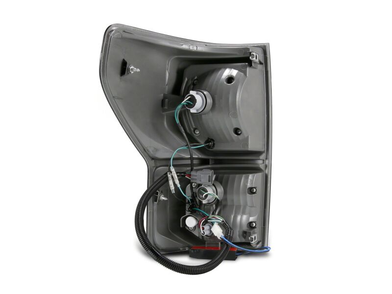 Raxiom 07-13 Toyota Tundra Axial Series LED Tail Lights- Black Housing- Smoked Lens thumbnail 2