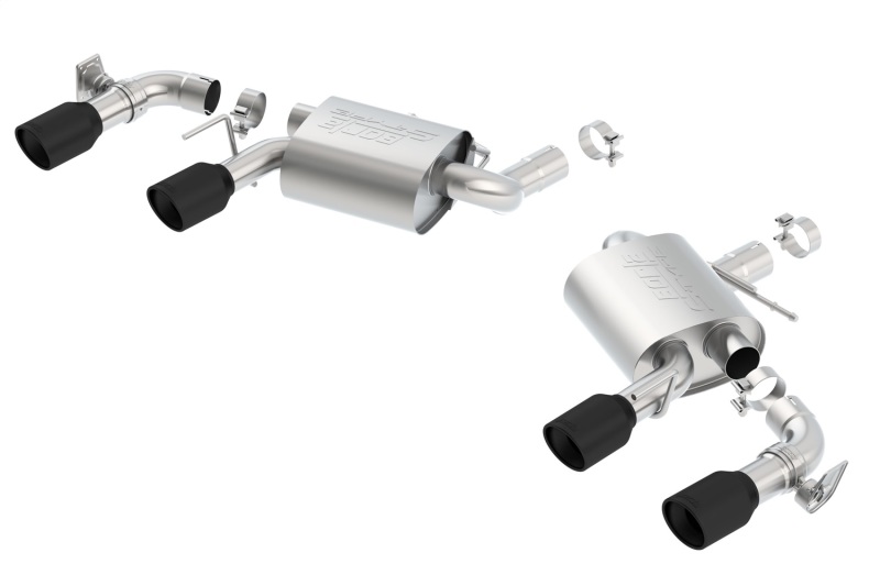 Borla 2016-2018 Chevrolet Camaro SS AT/MT RWD Ceramic Black S-Type Exhaust (w/ Dual Mode Valves) thumbnail 3