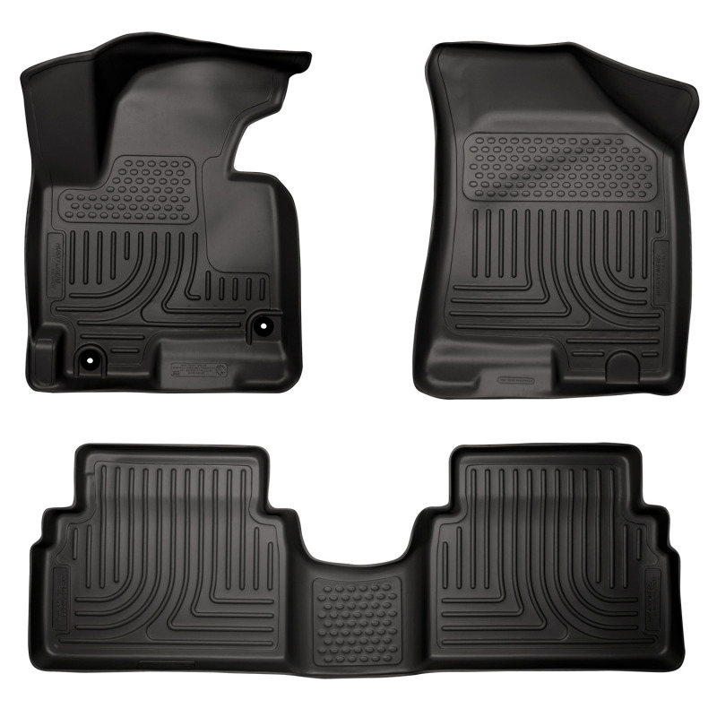 Husky Liners 11-12 Hyundai Tucson WeatherBeater Combo Black Floor Liners thumbnail 3