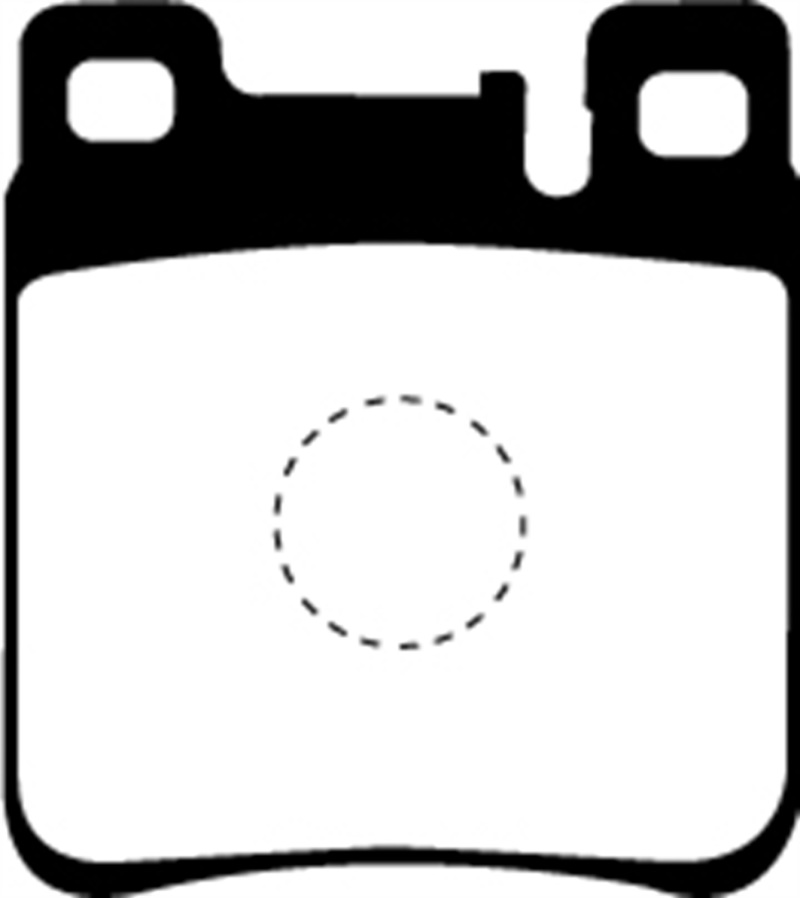 EBC 05-06 Chrysler Crossfire 3.2 SRT6 Greenstuff Rear Brake Pads thumbnail 6