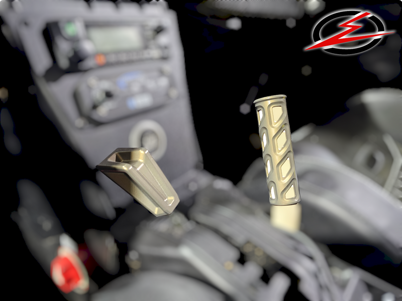 Elektric Offroad 2017+ Can Am X3 Maverick Billet Shift Knob Anodized Gun Metal
