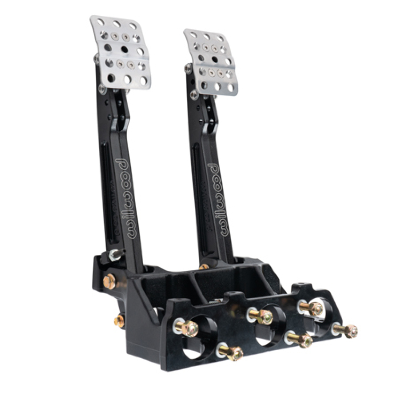 Wilwood Reverse Swing Triple Master Cylinder Pedal w/Tru-Bar