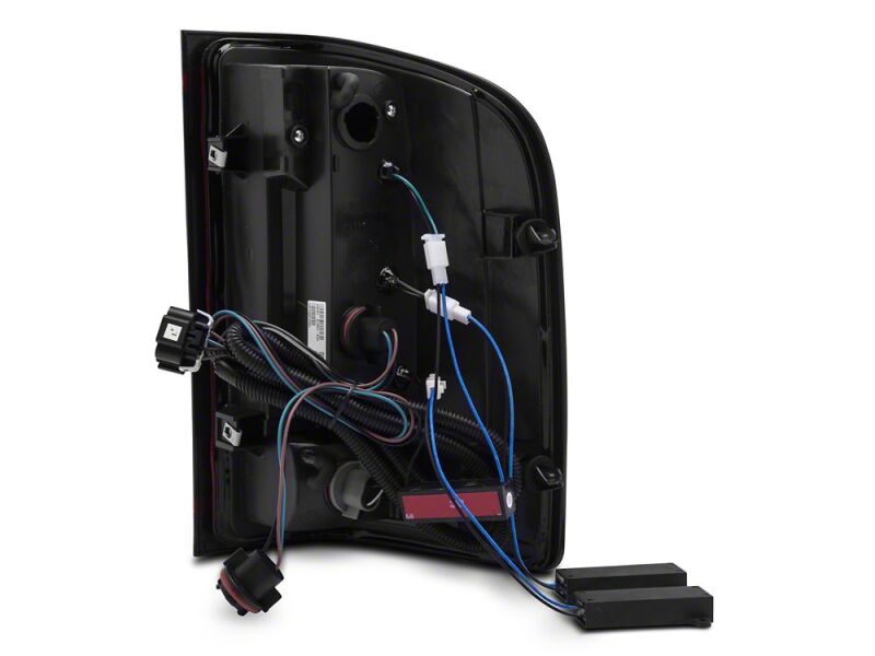 Raxiom 07-13 Chevrolet Silverado 1500 G2 LED Tail Lights- Black Housing- Smoked Lens thumbnail 4