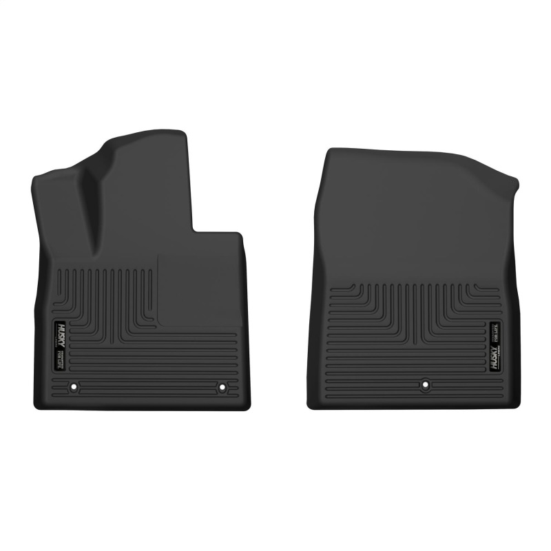 Husky Liners 21-22 Hyundai Santa Fe X-Act Contour Front Floor Liners - Black thumbnail 2
