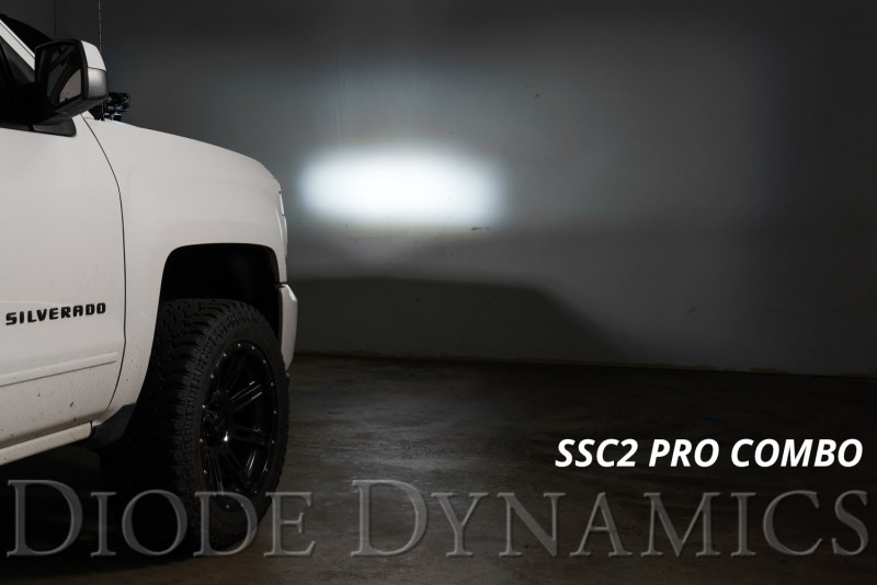 Diode Dynamics 14-19 Silverado/Sierra SSC2 LED Ditch Light Kit Sport - White Combo thumbnail 8