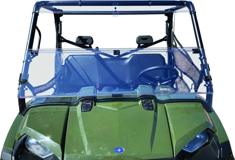 Quadboss Powersports Windshields 375785 Windshields, QB WINDBREAK FOLDING SHIELD, Clear thumbnail 9
