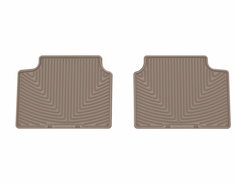 WT Rubber Mats - Rear - Tan
