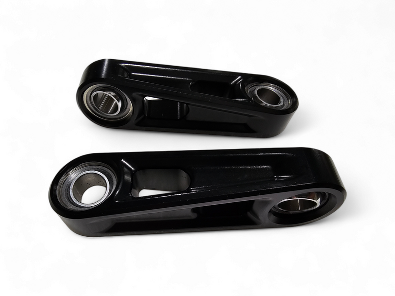 Elektric Offroad 2017+ Can Am X3 Maverick Volt Front Billet Sway Bar Links Anodized Black