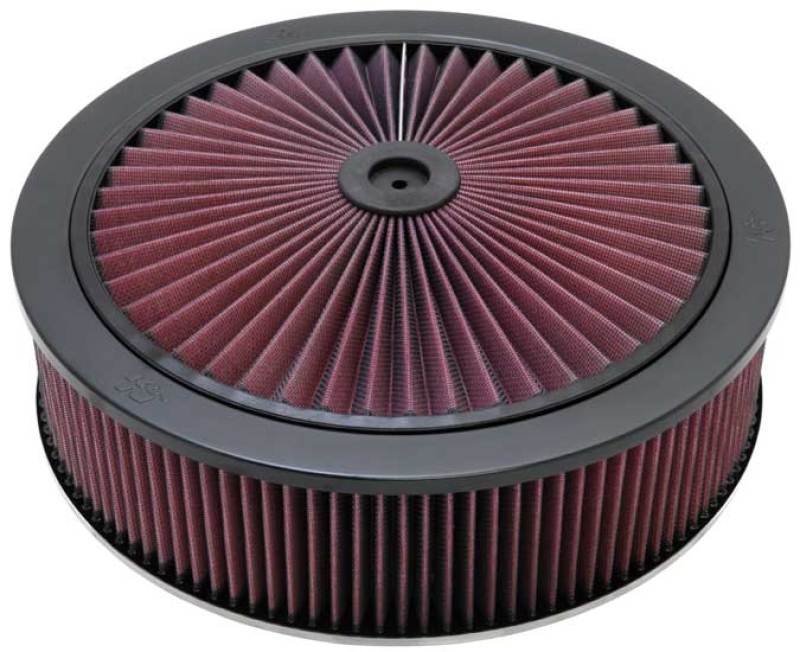 K&N X-Stream Top Filter Black 14 inch OD 5.125 inch Neck Flange 5.875 inch H thumbnail 3