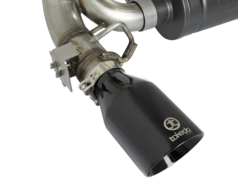 aFe Takeda 3in 304 SS Axle-Back Exhaust System w/ Black Tip 16-18 Ford Focus RS 2.3L (t) thumbnail 9