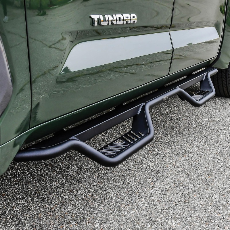 Westin 2022+ Toyota Tundra Crew Max Outlaw Nerf Step Bars - Textured Black thumbnail 7
