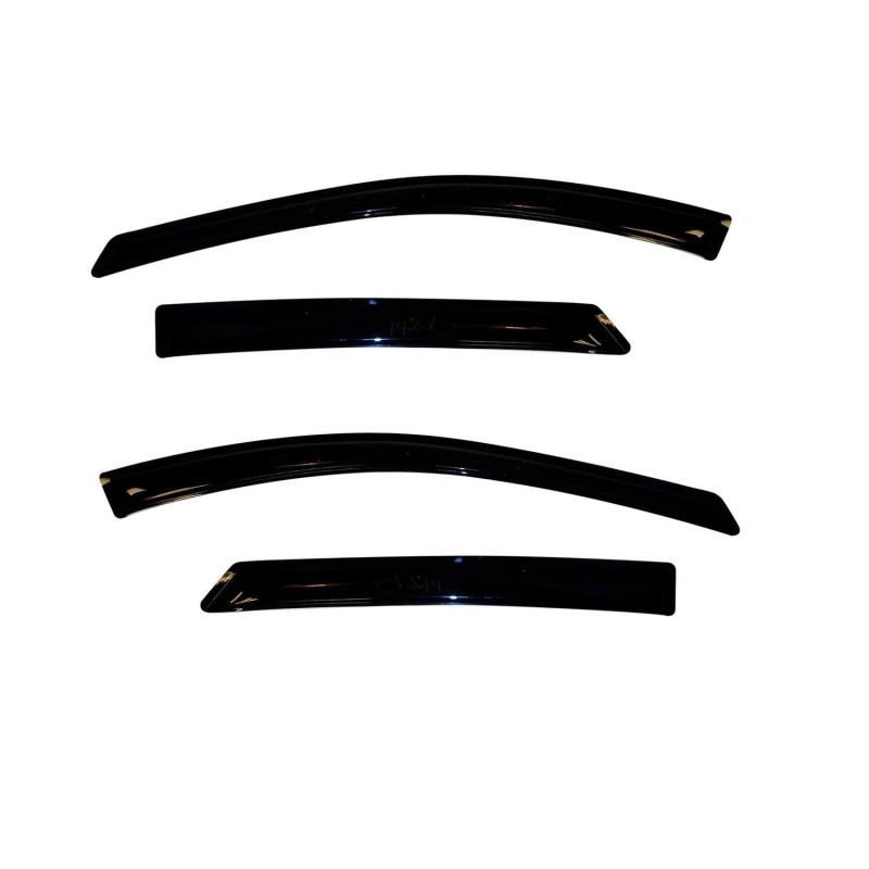 AVS 17-20 Honda Ridgeline Ventvisor Outside Mount Window Deflectors 4pc - Smoke thumbnail 4