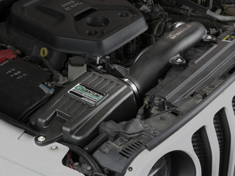 aFe Quantum Pro DRY S Cold Air Intake System 18-20 Jeep Wrangler JL L4-2.0L (t) thumbnail 9