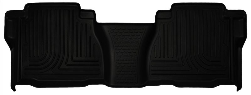 Husky Liners 07-13 Toyota Tundra Crew Cab / Ext Cab WeatherBeater Black 2nd Seat Floor Liners thumbnail 8
