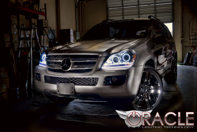 Oracle Mercedes GL 450 07-12 Halo Kit - ColorSHIFT w/ Simple Controller