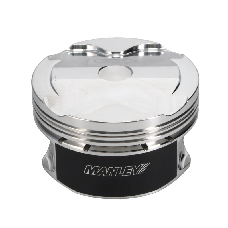 Manley 2018+ Ford Coyote 5.0L 6.75cc Dish 3.667in Bore 12:1 CR 22mm Pin Platinum Ext Duty Pistons thumbnail 3