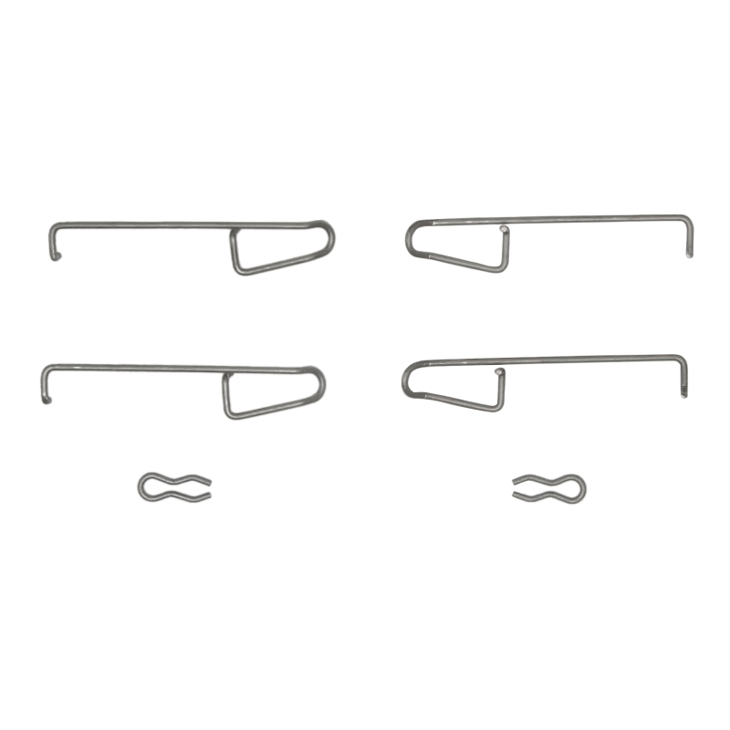 R1 77-89 Peugeot 604 Front Optimum OE Brake Pads & Hardware Kit thumbnail 5