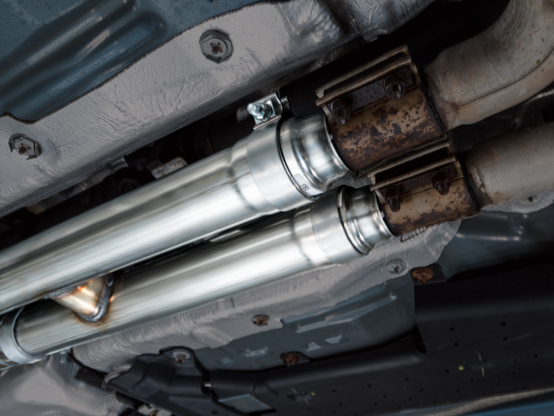 AWE Tuning 21-23 Ford Mustang Mach 1 SwitchPath Cat-Back Exhaust w/ Quad Diamond Black Tips thumbnail 9