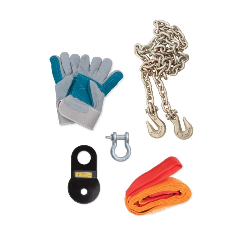 Rampage 1955-2019 Universal Recovery Winch Accessory Kit - Black thumbnail 3