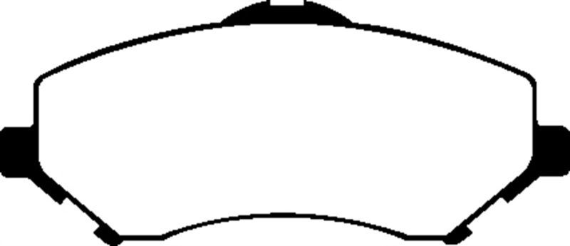 EBC 08-11 Chrysler Town & Country 3.3 Greenstuff Front Brake Pads thumbnail 6