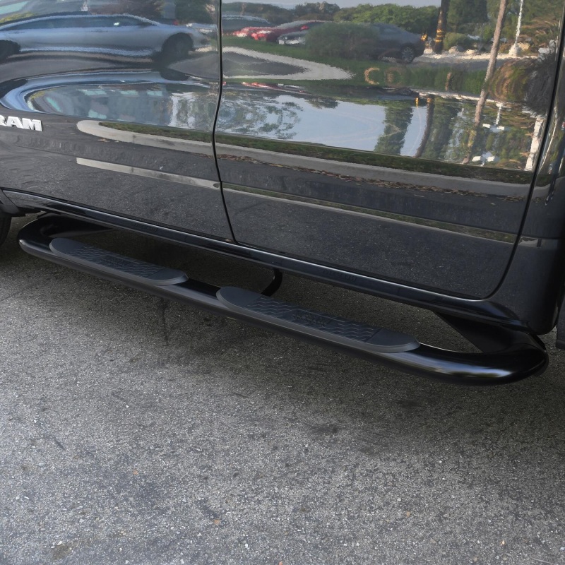 Westin 19-20 Dodge Ram 1500 Crew Cab Platinum 4 Oval Nerf Step Bars - Black thumbnail 6