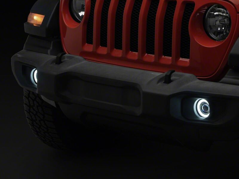 Raxiom 18-26 Jeep Wrangler JL LED Fog Lights with Amber Turn Signal thumbnail 7