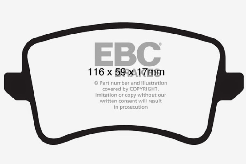 EBC Brakes Bluestuff Street and Track Day Brake Pads thumbnail 5