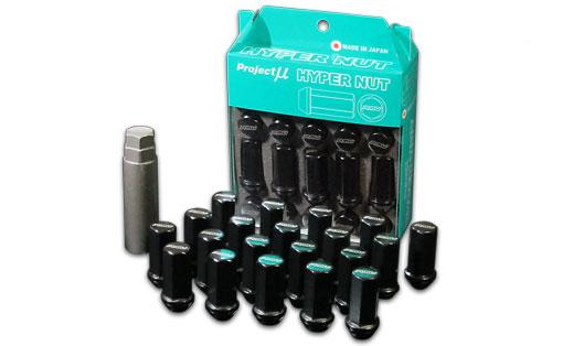 Project Mu Hyper Lug Nut M12 x 1.50 - Black