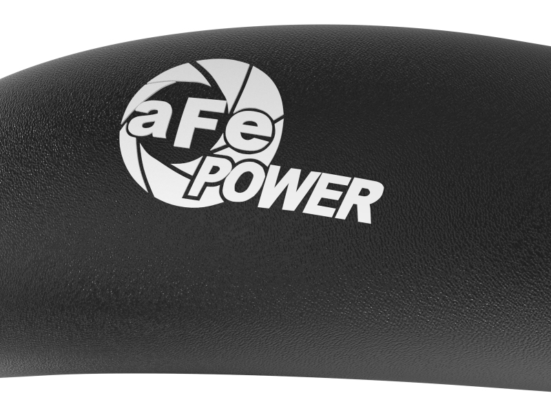 BladeRunner 3 IN Aluminum Hot Charge Pipe Black