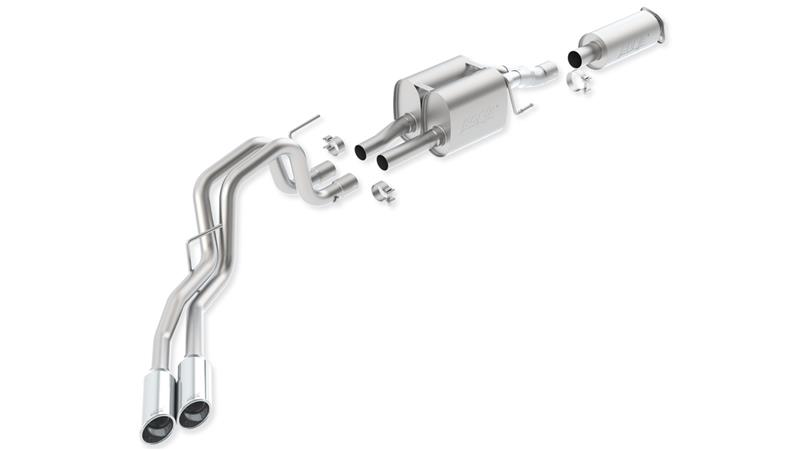 Borla 10-12 Ford F-150 Raptor 6.2L V8 2/4WD AT Touring SS Catback Exhaust