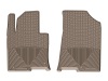 WT Rubber Mats - Front - Tan