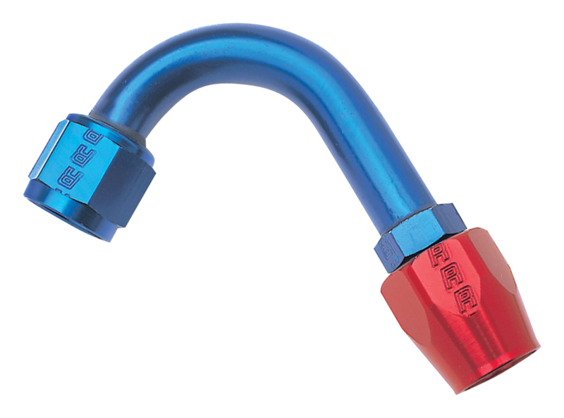 Russell Performance -8 AN Red/Blue 120 Degree Full Flow Hose End (1-1/4in Centerline Radius) thumbnail 6