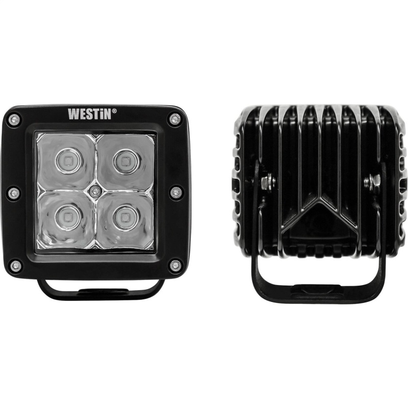 Westin Compact LED -4 5W Cree 3 inch x 3 inch (Set of 2) - Black thumbnail 8