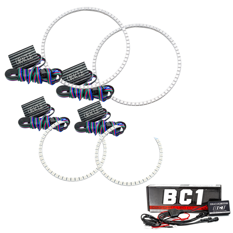 Oracle Chrysler Sebring 07-11 Halo Kit - ColorSHIFT w/ BC1 Controller thumbnail 2