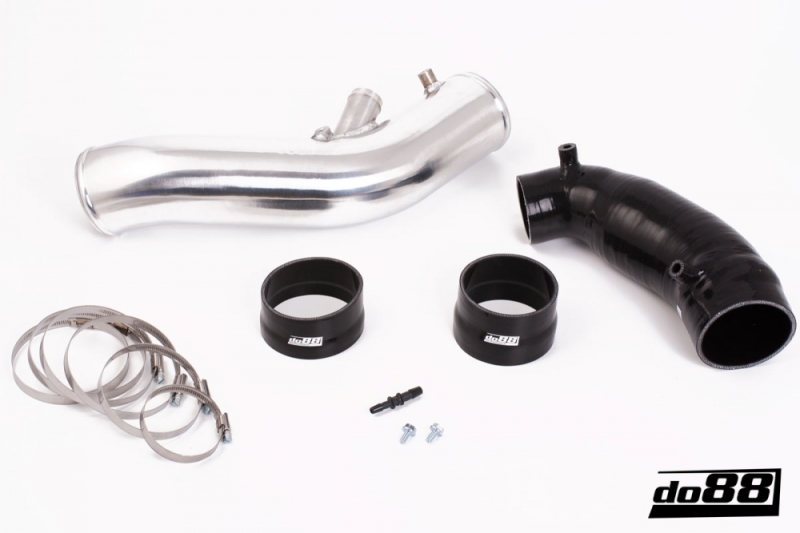 do88 SAAB 9-3 2.8T V6 06-11 Inlet Pipe w/Black Hoses