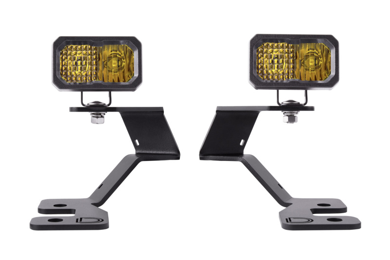 Diode Dynamics 2021 Ford Bronco Stage Series 2in LED Ditch Light Kit - Sport Yellow Pro Combo thumbnail 3