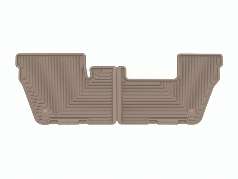 WT Rubber Mats - Rear - Tan