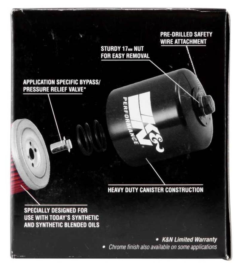 K&N Honda / Kawasaki 3.25in OD x 3.719in H Oil Filter thumbnail 8