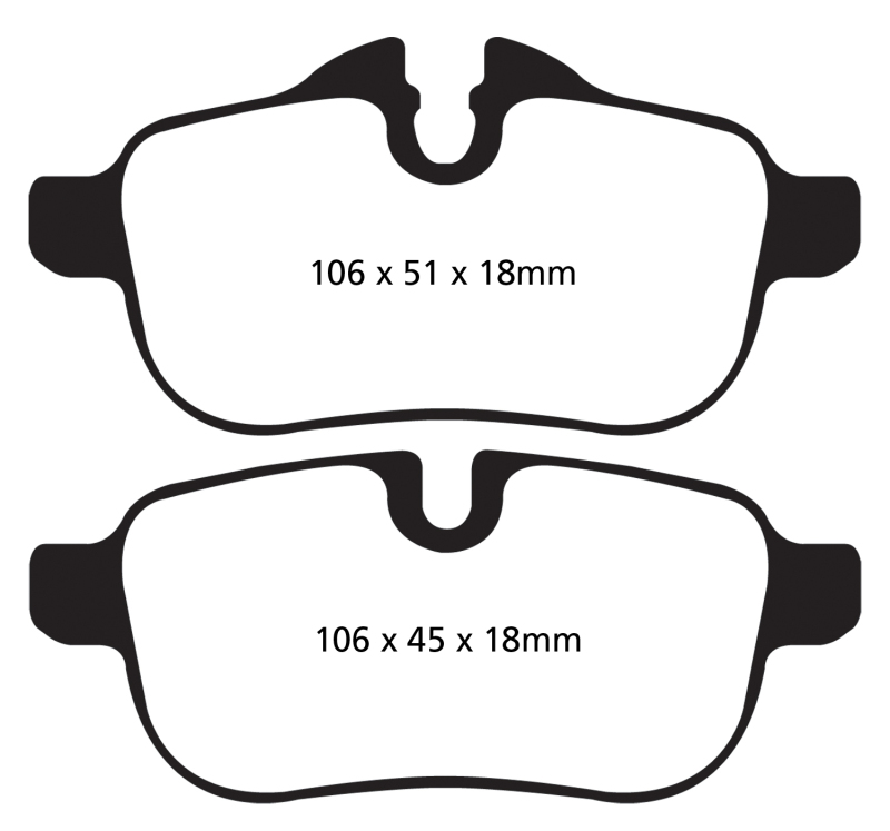 EBC S10 Brake Pad and Rotor Kit (1x ebcGD1823, 1x ebcDP22046) thumbnail 5