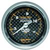 Autometer Carbon Fiber 52mm 15 PSI Mechanical Fuel Pressure Gauge thumbnail 6