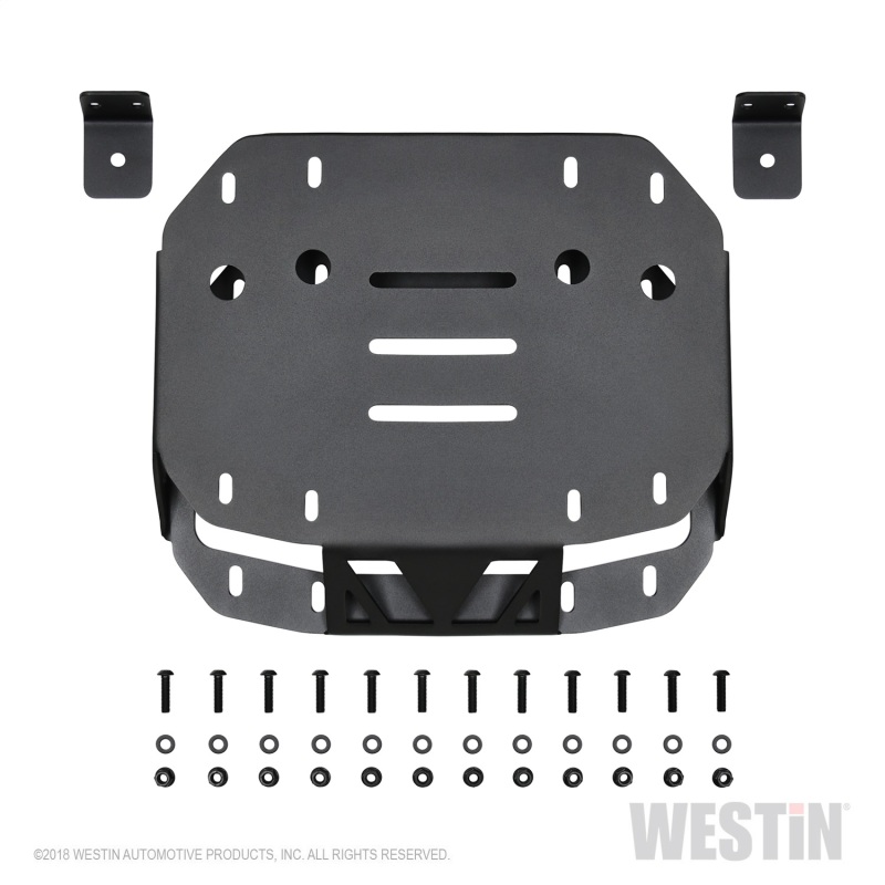 Westin 18-19 Jeep Wrangler JL WJ2 Spare Tire Relocator - Textured Black thumbnail 9
