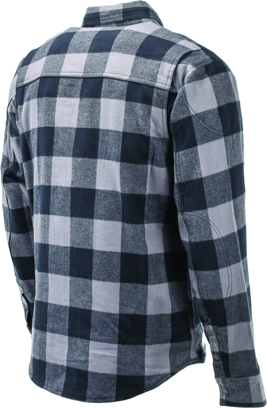 Kuryakyn Leather By River Road Vise Flannel Moto Shirt - Large thumbnail 6