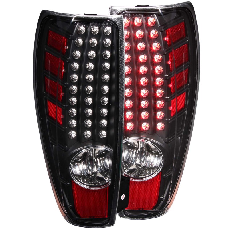 ANZO 2004-2012 Chevrolet Colorado LED Taillights Black thumbnail 6