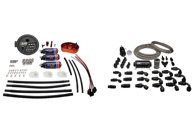 A90 Supra/G8X BMW M3/M4 X3 Module w/ Triple DW420 Pumps and PTFE Return Kit